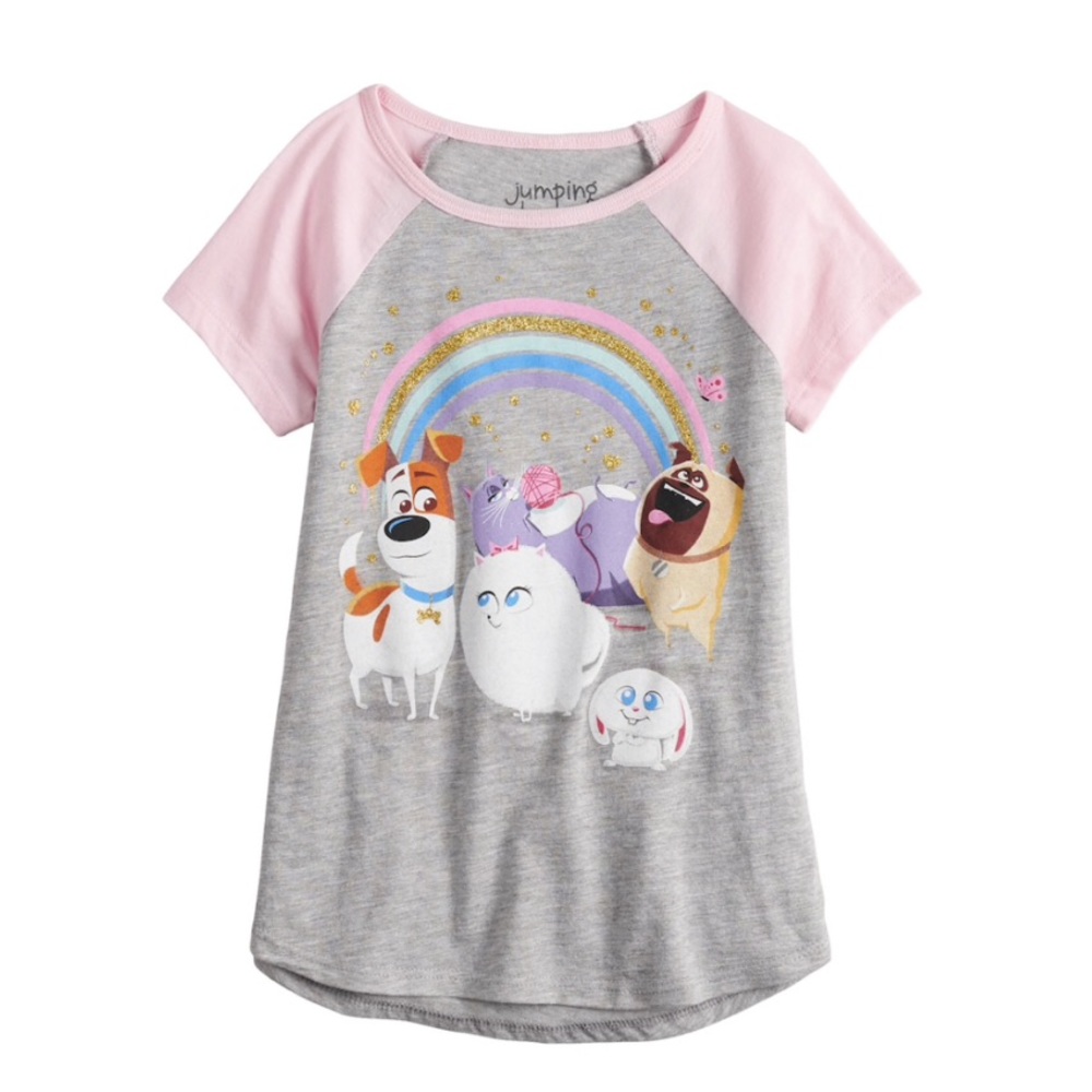 The Secret Life of Pets Girls Graphic Tee